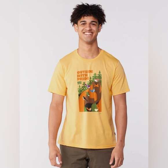 🐻 NWT REI Outside with Pride T-shirt 3X - Picture 1 of 7